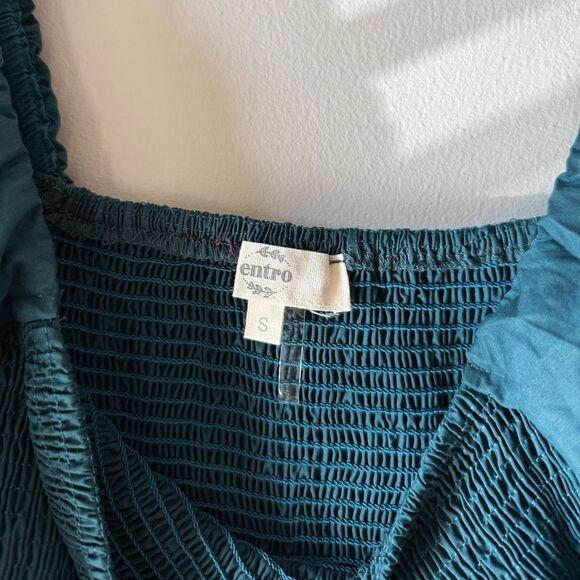 Entro Working With It Emerald Green Mini Dress Size Small - Picture 12 of 14